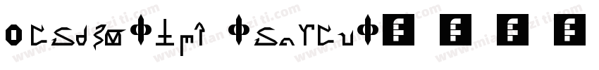 0leoScript Regular字体转换